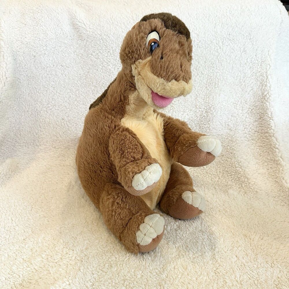 Gund The Land Before Time Littlefoot Dinosaur Plush 16" Stuffed Toy Vintage